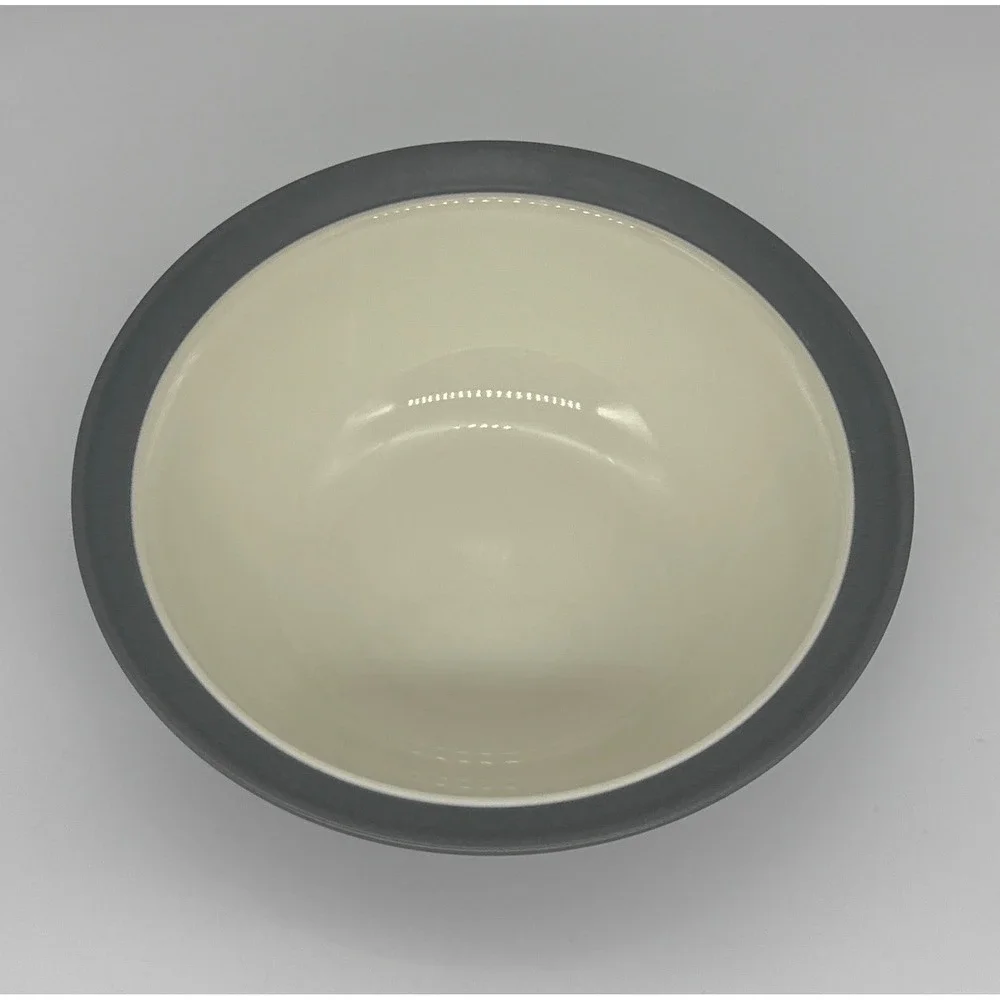 Noritake Colorwave Slate Grey Stoneware 7 Inch Cereal Soup Bowl 5107